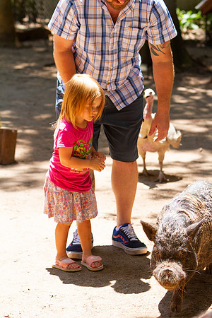 The Young Family at Jungle Gardens in Sarasota, FL on Mother's Day 2022.