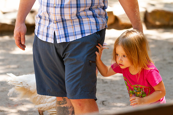 The Young Family at Jungle Gardens in Sarasota, FL on Mother's Day 2022.