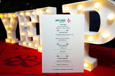 Yelp Elite members enjoying event with food at Jay Luigi Italian